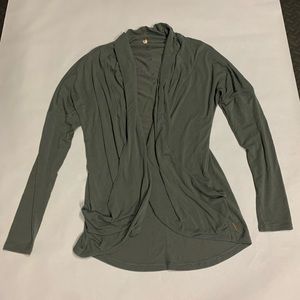 Lucy Activewear Grey over-piece cardigan S/P